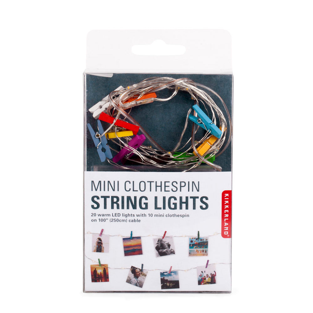 Cable de luces con clips para fotos - Heeey!