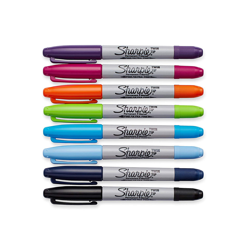 Sharpie Doble Punta - 8 piezas - Set de marcadores - Heeey!