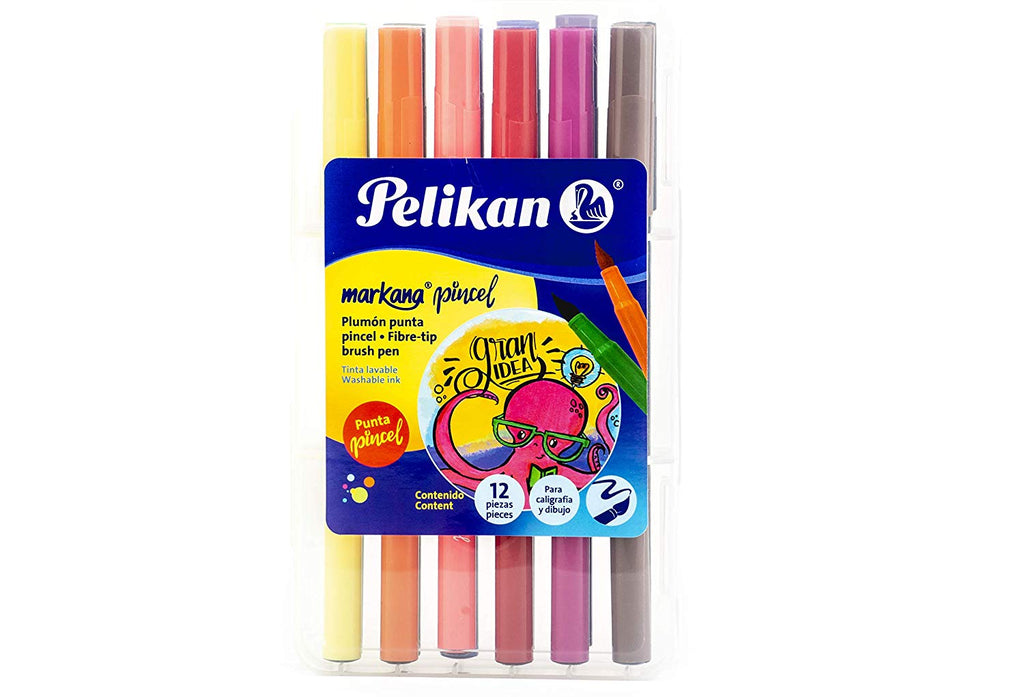 Pelikan Brush Pen - Set de Plumones - Heeey!